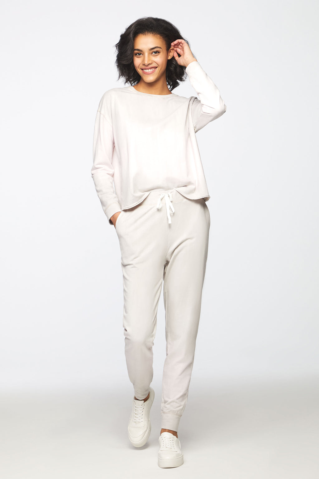 TALISE PANT - SOFT GREY MULTI