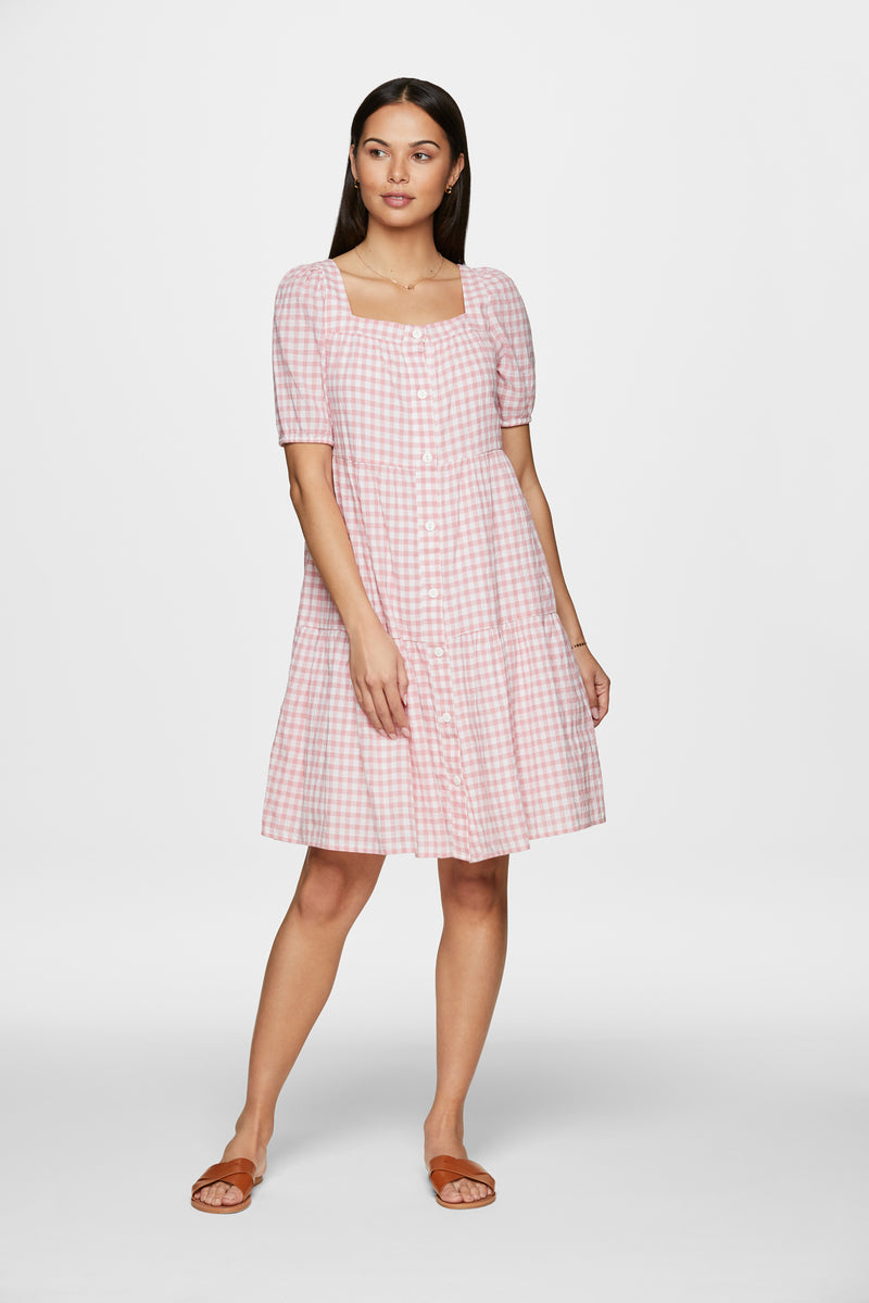 MARCELA DRESS - DUSTY PINK
