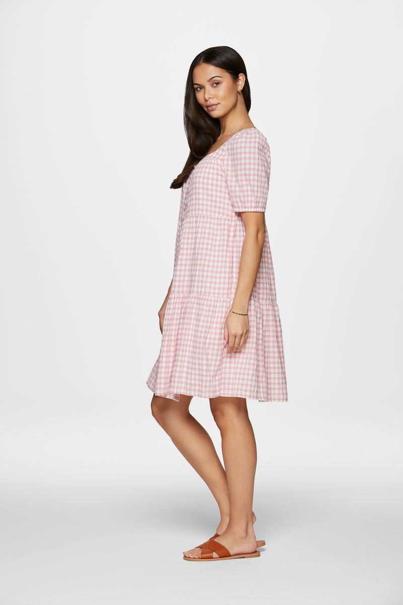 MARCELA DRESS - DUSTY PINK