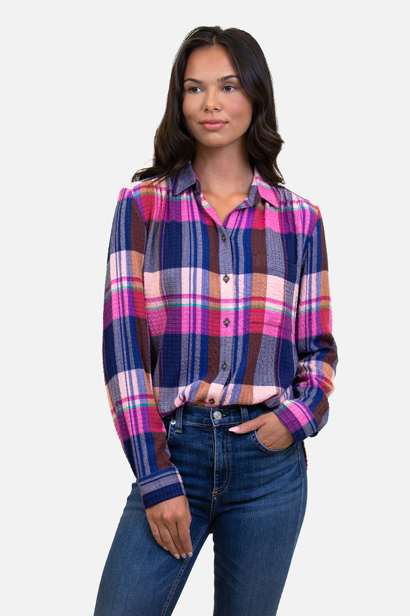 ELLIOT SHIRT - BERRY SHAKE