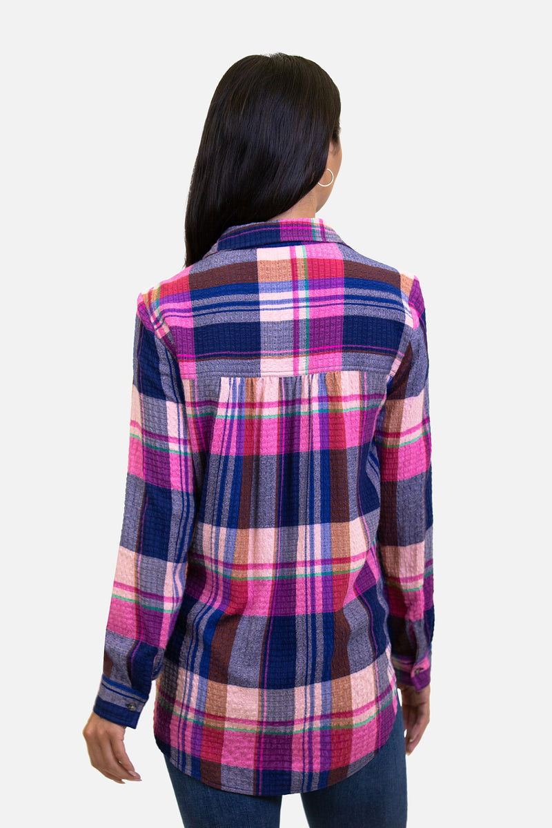 ELLIOT SHIRT - BERRY SHAKE
