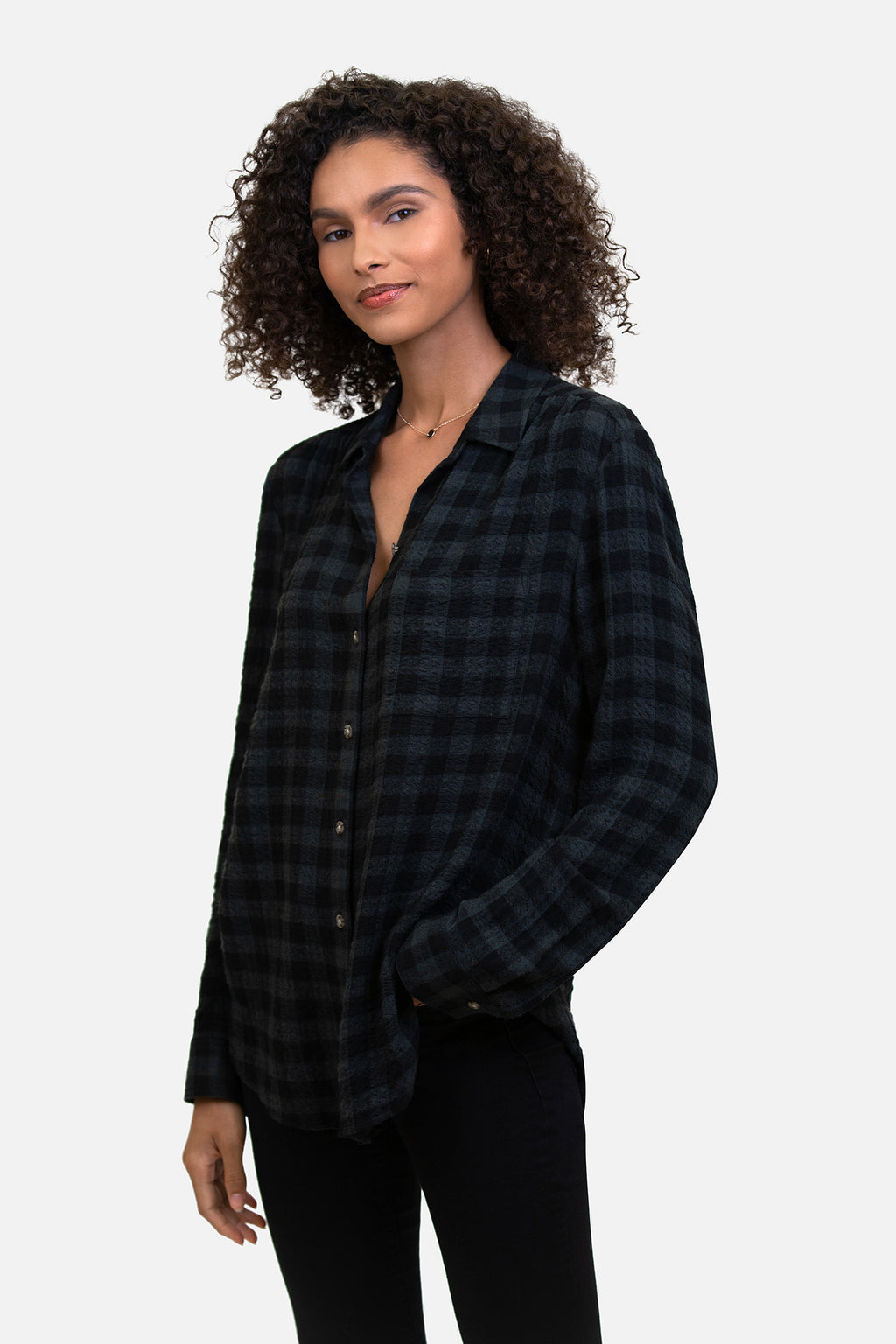 ELLIOT SHIRT - BLACK SPRUCE