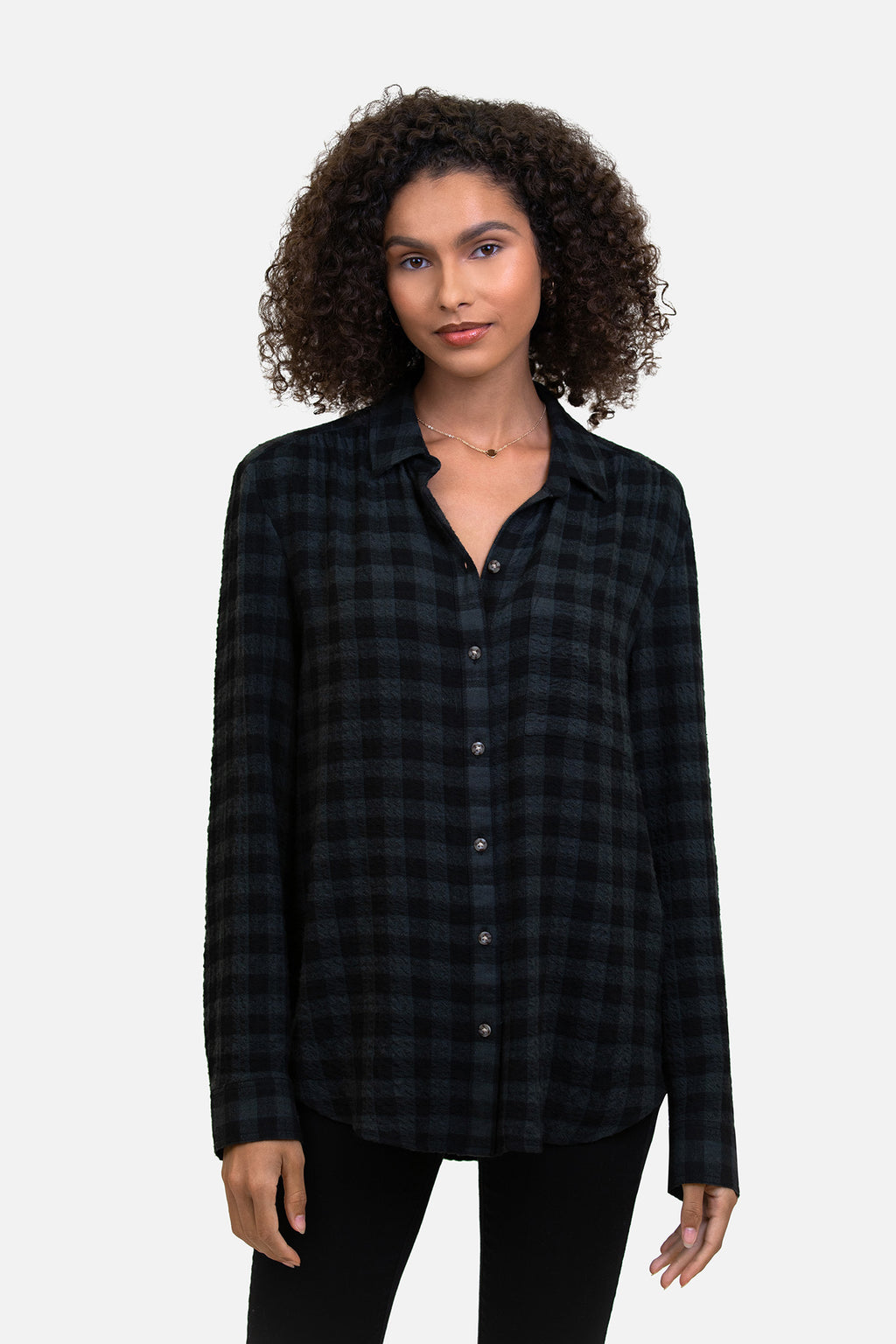 ELLIOT SHIRT - BLACK SPRUCE