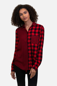 BILLIE SHIRT - CHERRY RED