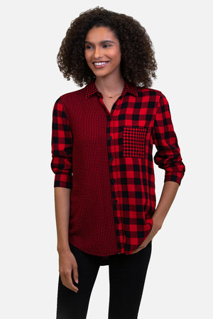 BILLIE SHIRT - CHERRY RED