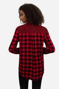 BILLIE SHIRT - CHERRY RED