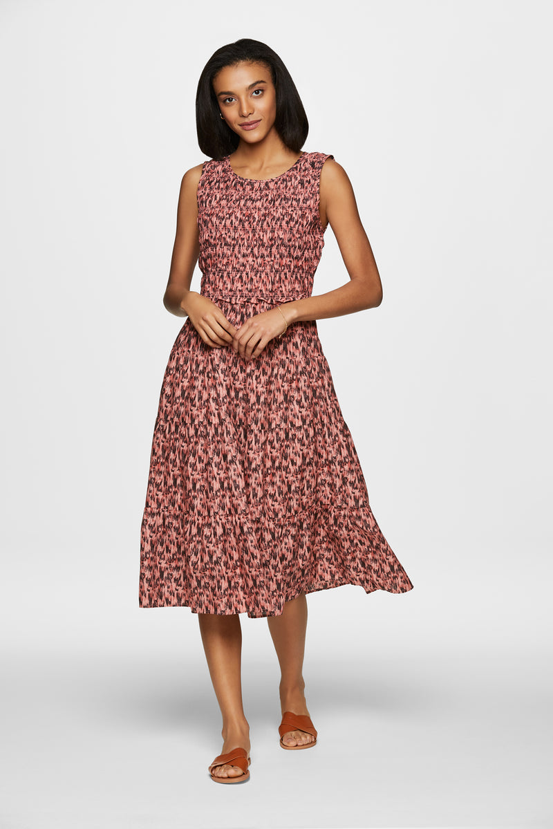 CELADINE DRESS - SUNSET STROKES