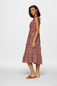 CELADINE DRESS - SUNSET STROKES
