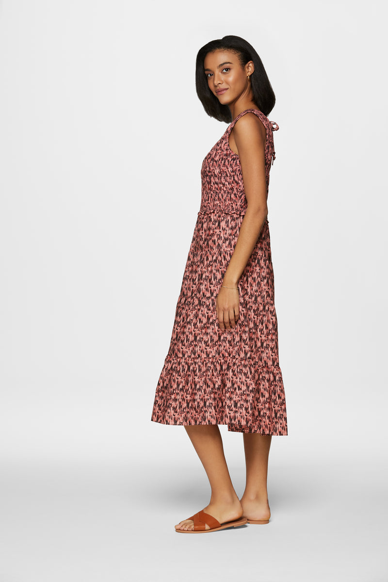 CELADINE DRESS - SUNSET STROKES