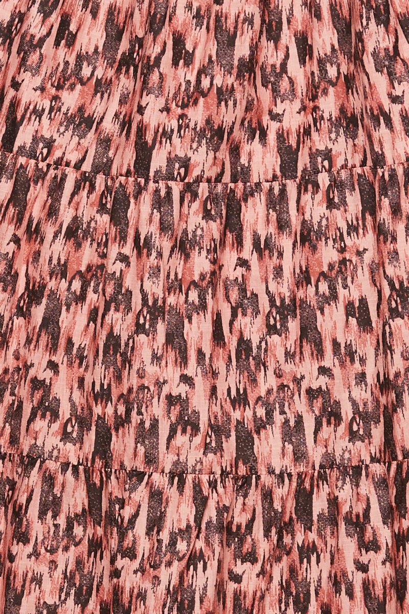 CELADINE DRESS - SUNSET STROKES