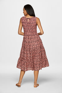CELADINE DRESS - SUNSET STROKES