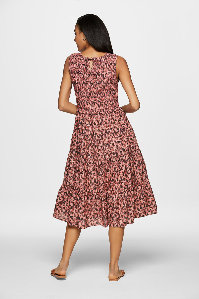 CELADINE DRESS - SUNSET STROKES