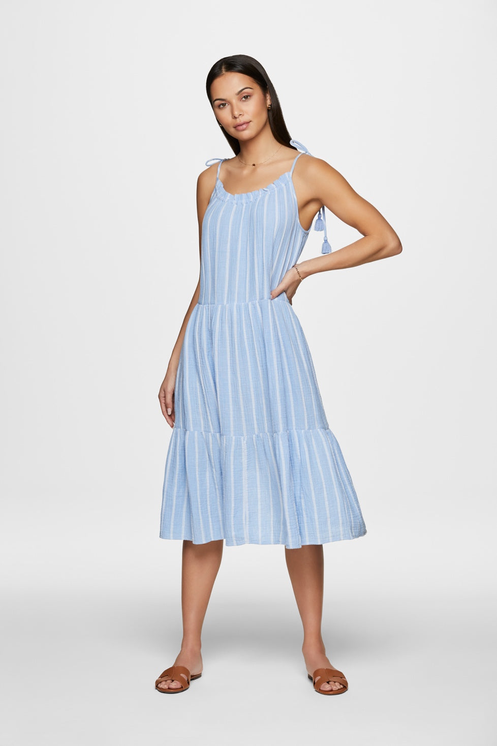 WILLA DRESS - DAY SKY