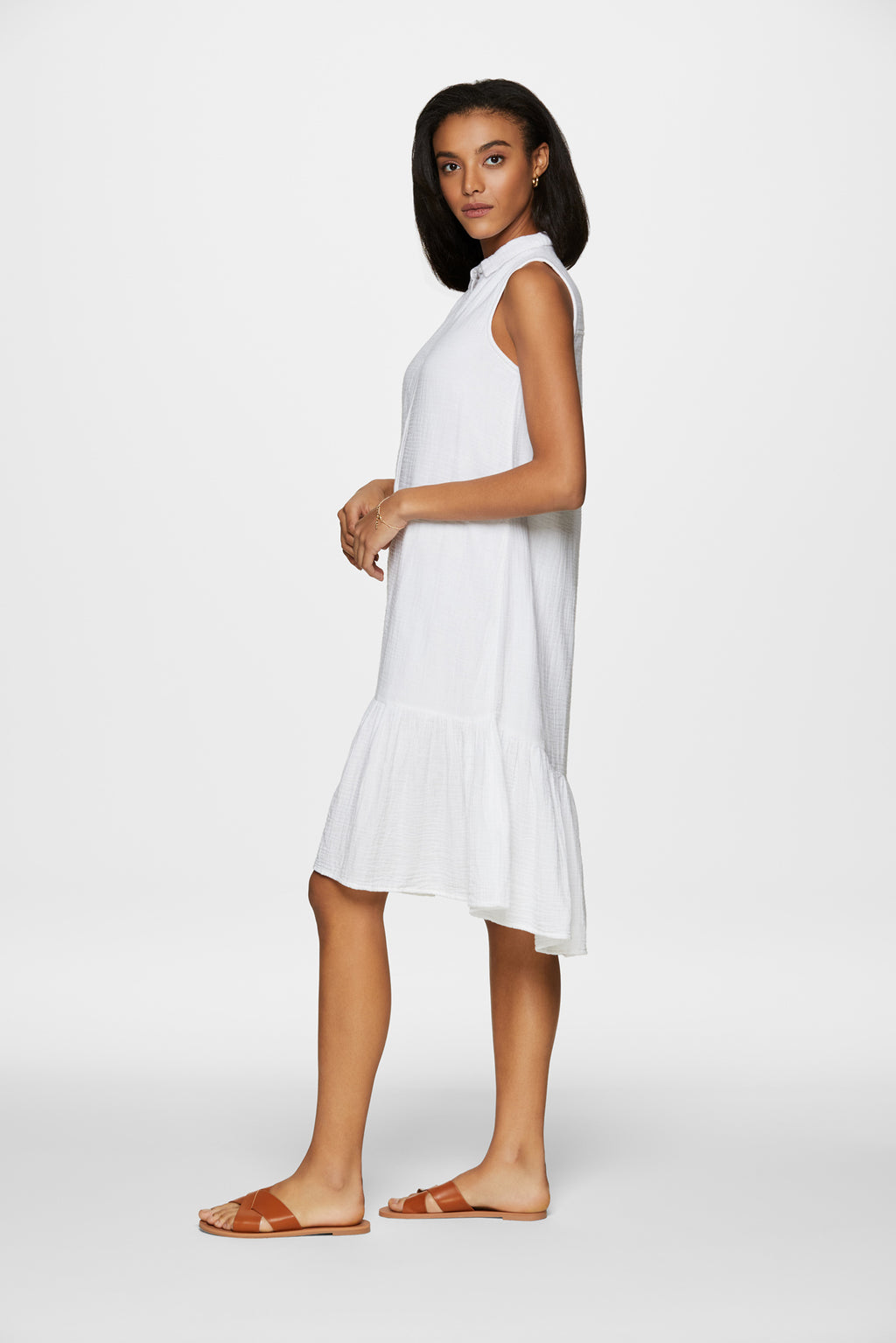 BLUEBELLE DRESS - WHITE