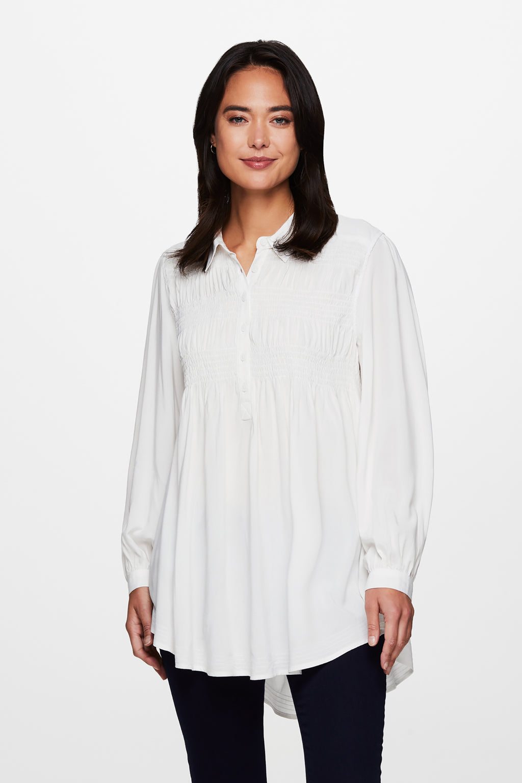 LINDSEY SHIRT - WHITE