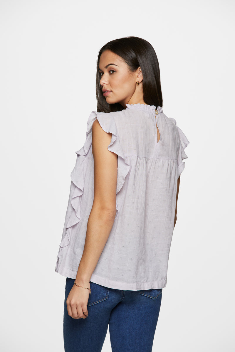MAYA TOP - SOFT LAVENDER