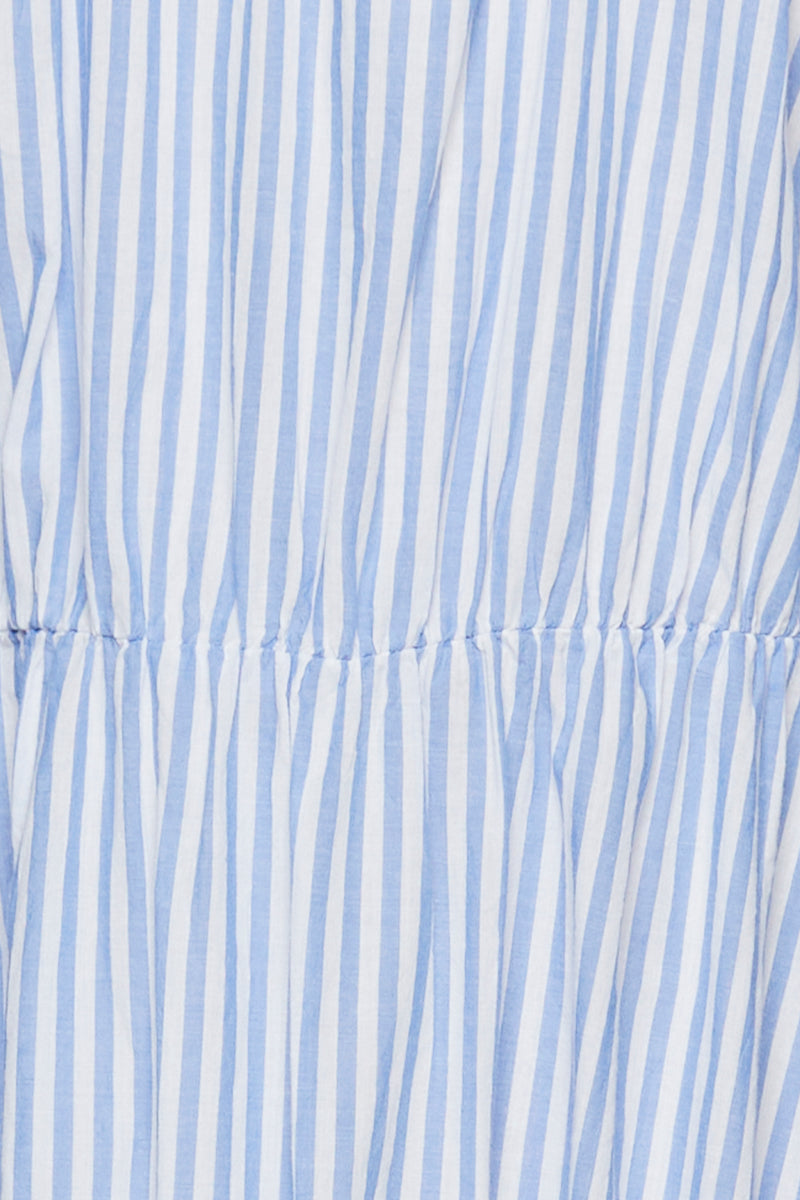ELODIE DRESS - ART BLUE