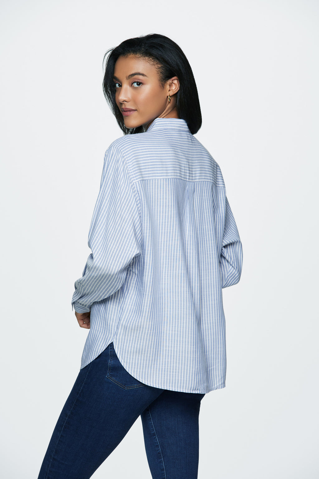 MARLENA SHIRT - STORMY BLUE