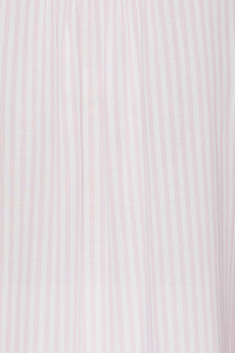 LEILANI TOP - DUSTY PINK WALL