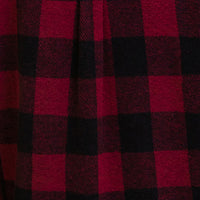 SALLY GIFT SHACKET - DEEP RED