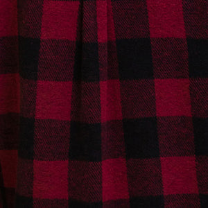 SALLY GIFT SHACKET - DEEP RED