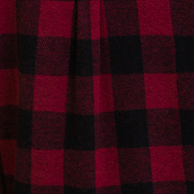 SALLY GIFT SHACKET - DEEP RED
